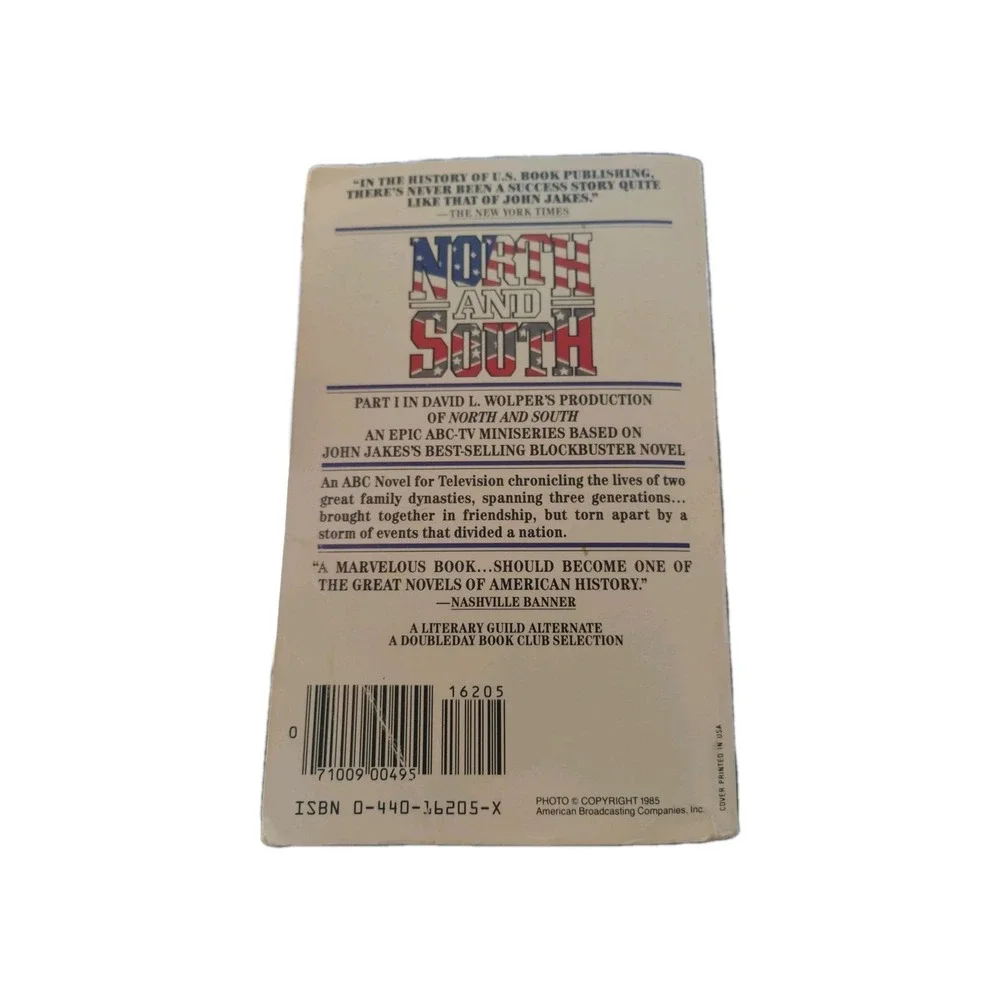 North and South by John Jakes 1985 Dell ABC-TV Tie-In Paperback‎